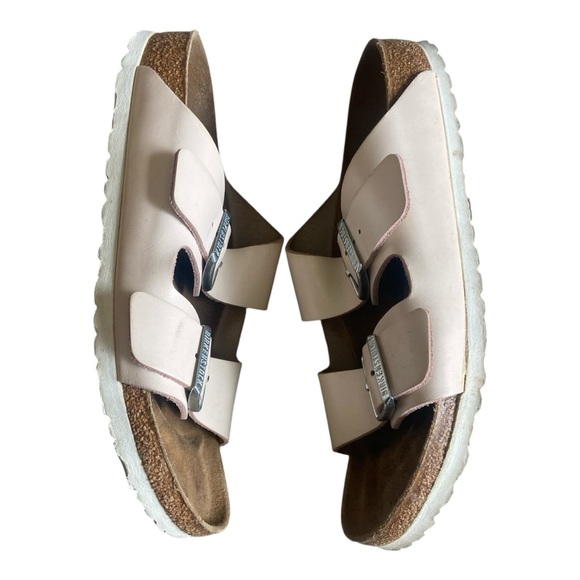 Birkenstock Light Rose Pink Sandals Arizona Sz 41 - Picture 2 of 7